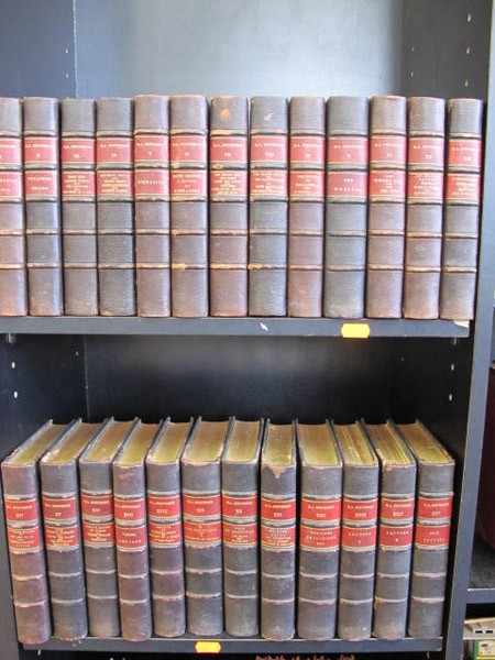 Appraisal: STEVENSON'S WORKS IN VOLUMES LEATHER BOUND