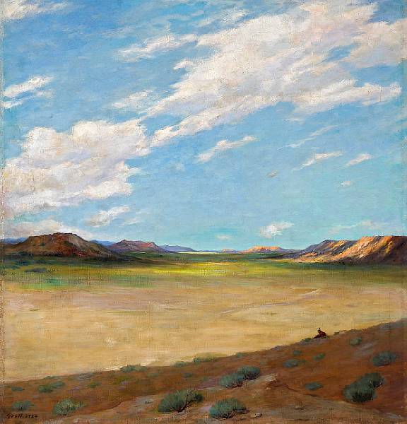 Appraisal: Albert Lorey Groll American - 'Arizona' clouds signed and dated