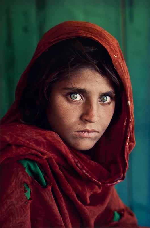 Appraisal: Steve McCurry b Afghan Girl Chromogenic print printed later signed