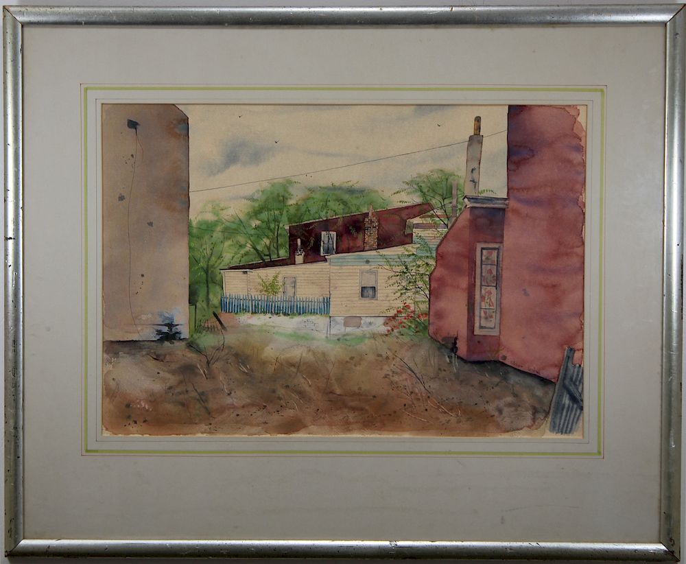 Appraisal: William Kendrick Texas - William Kendrick Texas - Watercolor painting