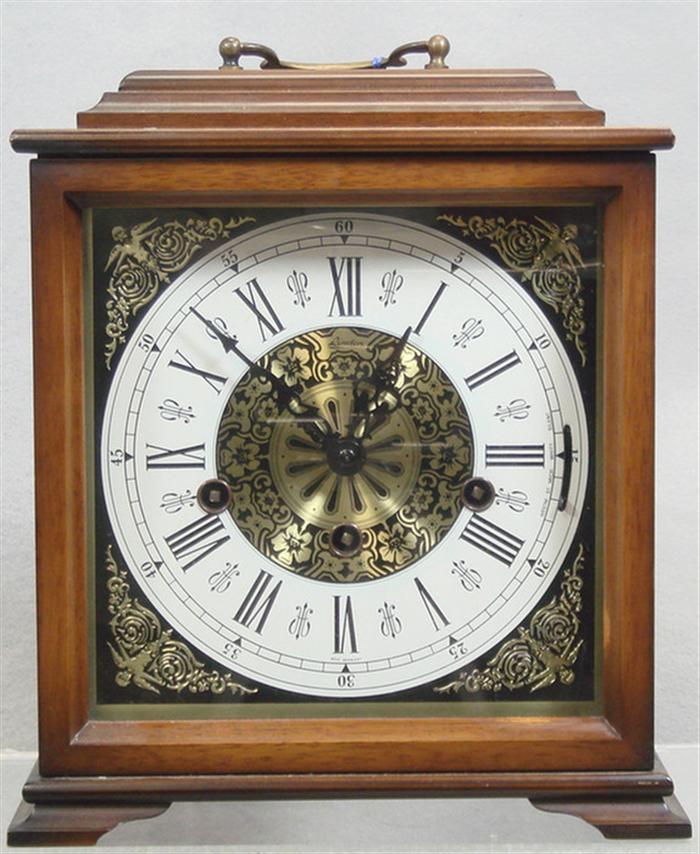 Appraisal: Linden Westminster chime mantle clock Cuckoo Clock Mfg Co Germany