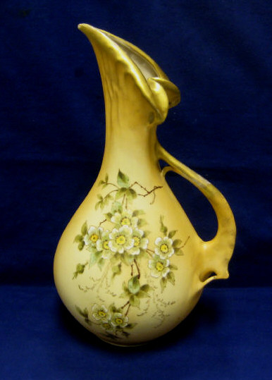 Appraisal: AMPHORA EWER TURN-TEPLITZ BOHEMIA - Riessner Stellmacher Kessel round body