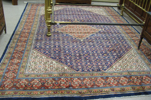 Appraisal: PERSIAN MAHALLAT CARPET Markazi province northwestern Iran hand knotted in