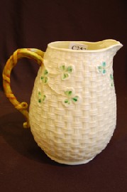 Appraisal: BELLEEK PORCELAIN TABLE JUG