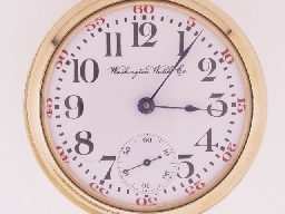 Appraisal: Washington Watch Co J Potomac S with SS dial with