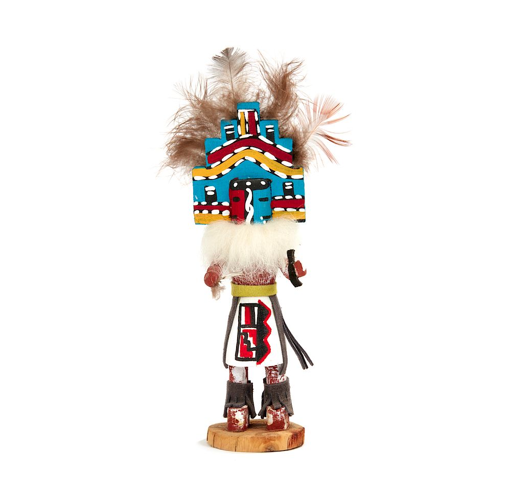 Appraisal: Hemis Kachina Jemez Hemis Kachina Jemez by unknown artist D