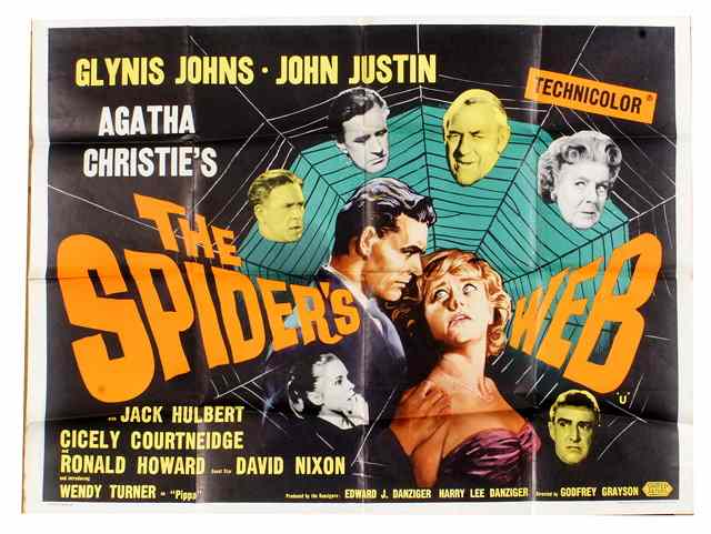 Appraisal: THE SPIDER'S WEB United Artists mystery starring Glynns Jones British