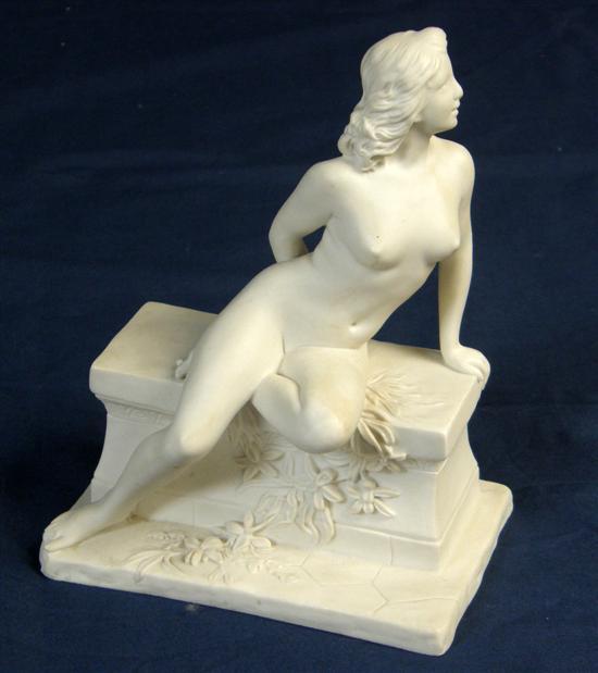 Appraisal: Twentieth century Parian Sevres figure by Joe Descomns of a