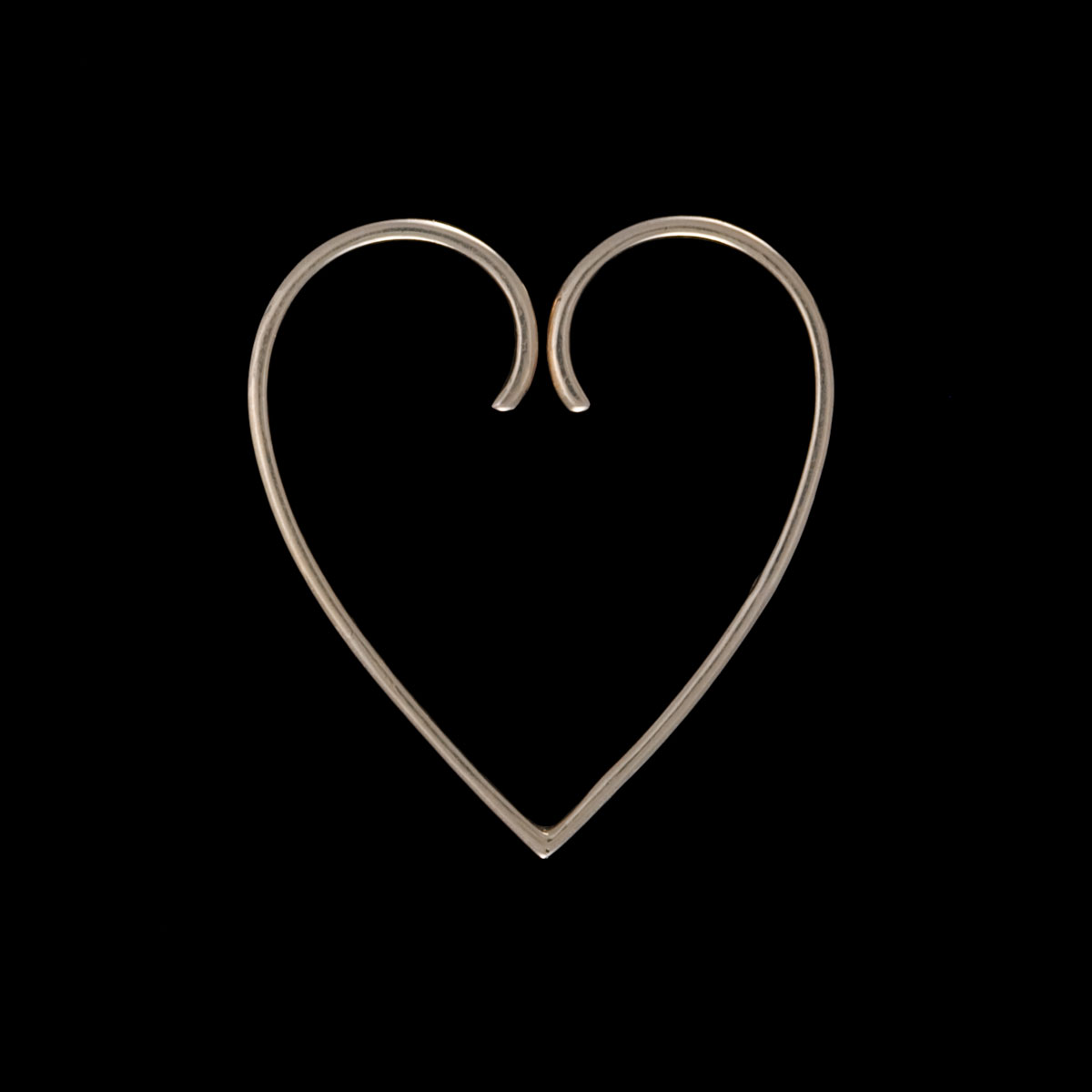 Appraisal: CARTIER GOLD OPEN HEART Designed to be suspended on a