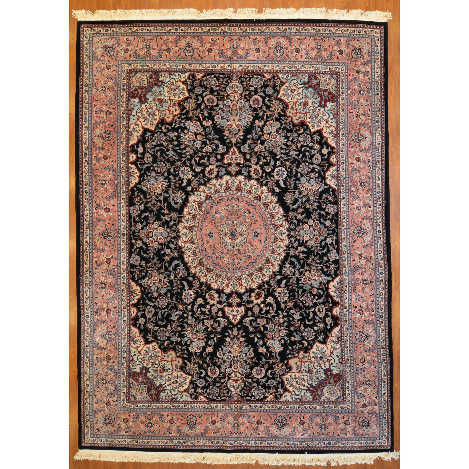 Appraisal: INDO KESHAN RUG INDIA X Fourth quarter- th century hand-knotted