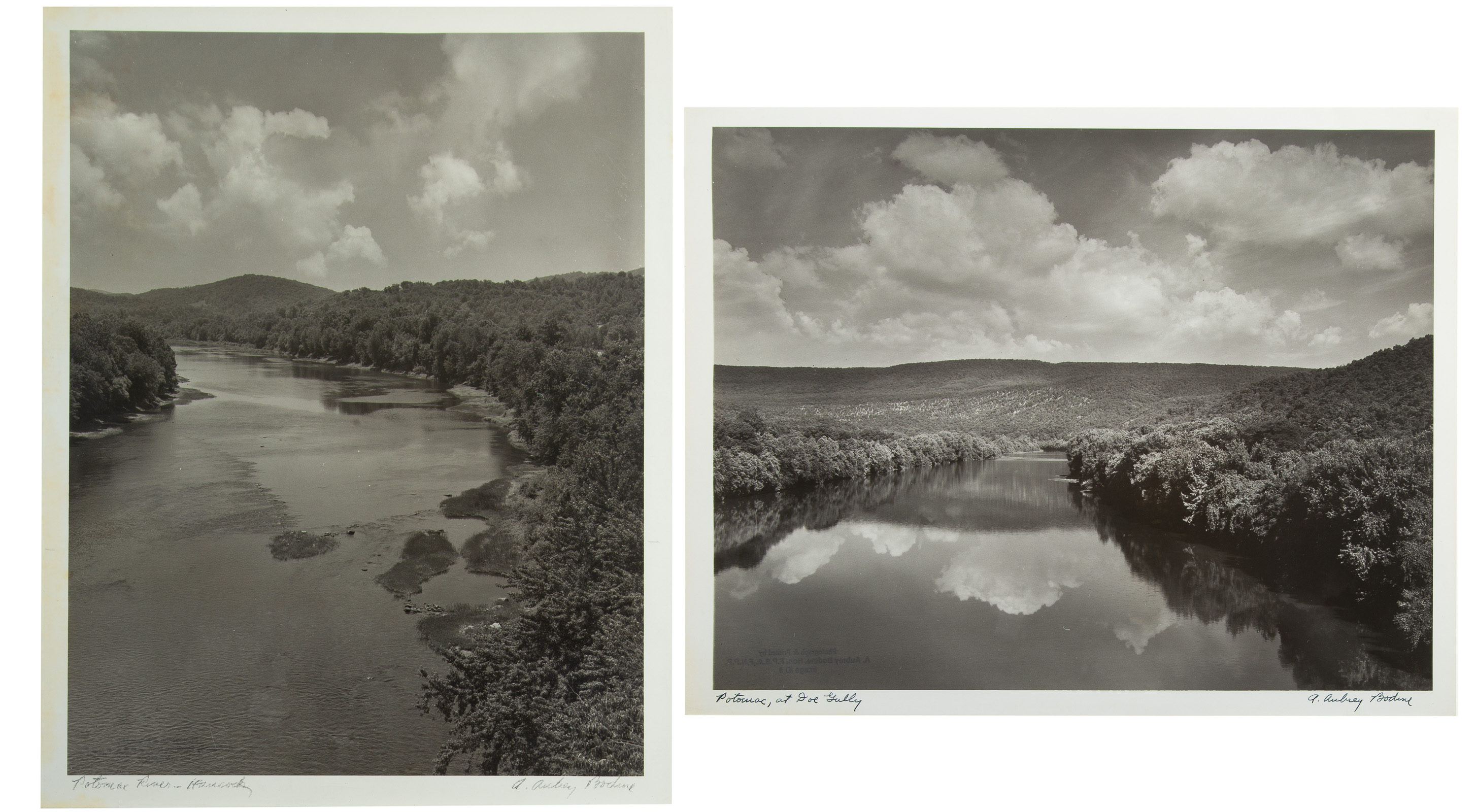 Appraisal: A AUBREY BODINE POTOMAC RIVER American - Potomac River Hancock