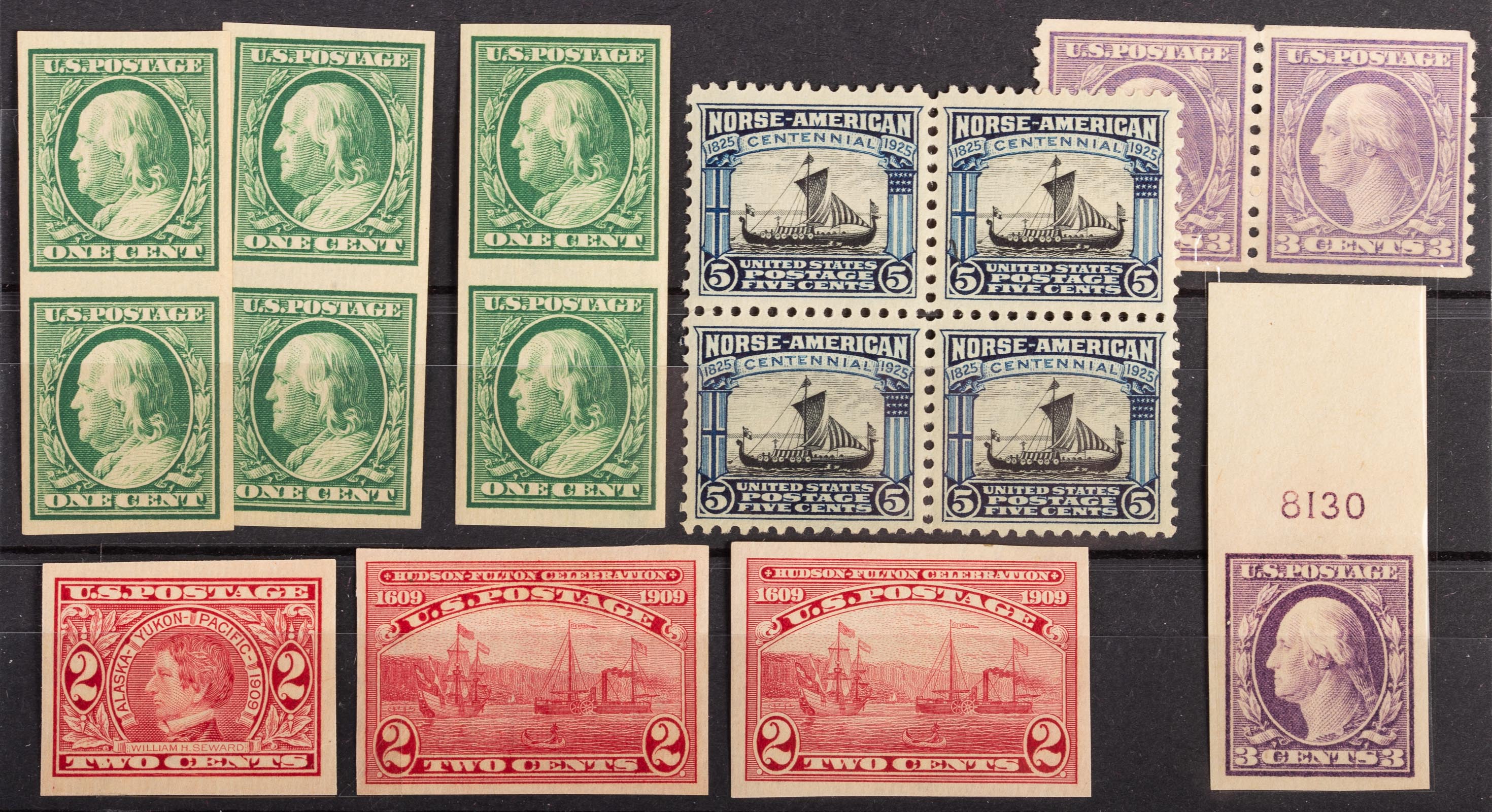 Appraisal: SELECTION OF U S POSTAGE STAMPS -' Including commemoratives and