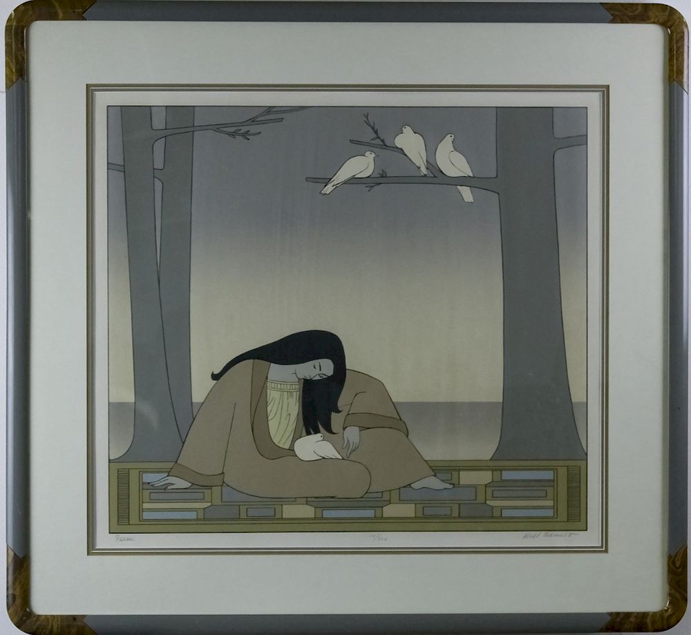 Appraisal: Will Barnet - American L E Screenprint Signed and numbered