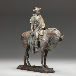 Appraisal: Henry Merwin Shrady American - Washington at Valley Forge bronze