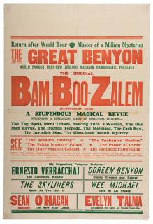 Appraisal: Benyon Edgar The Original Bam-Boo-Zalem New Zealand Benyon Printing Two-color