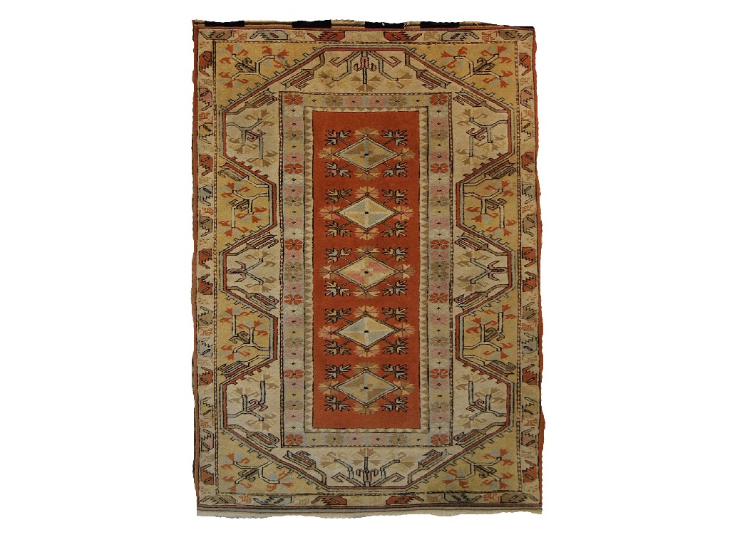 Appraisal: Turkish Melas rug contemporary