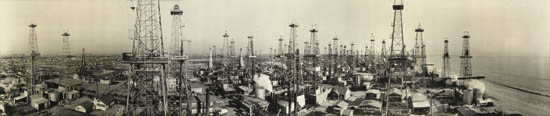 Appraisal: PIERCE C C Co Venice-Del Ray California Oil Field Panoramic