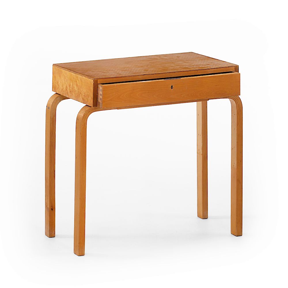 Appraisal: Alvar Aalto A rare drawer top by Alvar Aalto dating