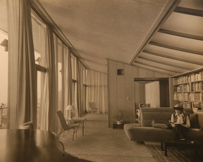 Appraisal: Man Ray photograph of the Havens House interior view of