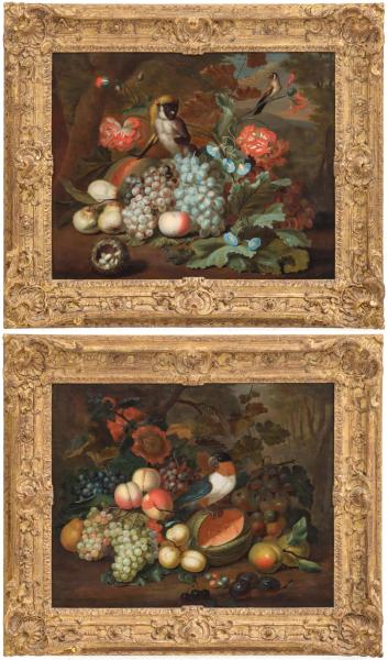 Appraisal: FINE STILL LIFE OILS IN THE MANNER OF AN OLD