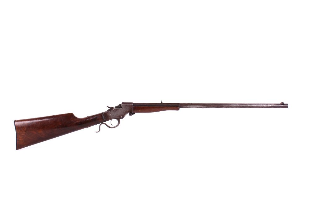 Appraisal: Stevens Favorite Single Shot Falling Block Rifle Here is a