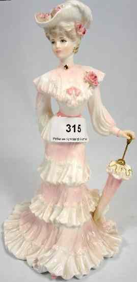 Appraisal: Coalport Figure La Belle Epoque Limited edition for Compton Woodhouse