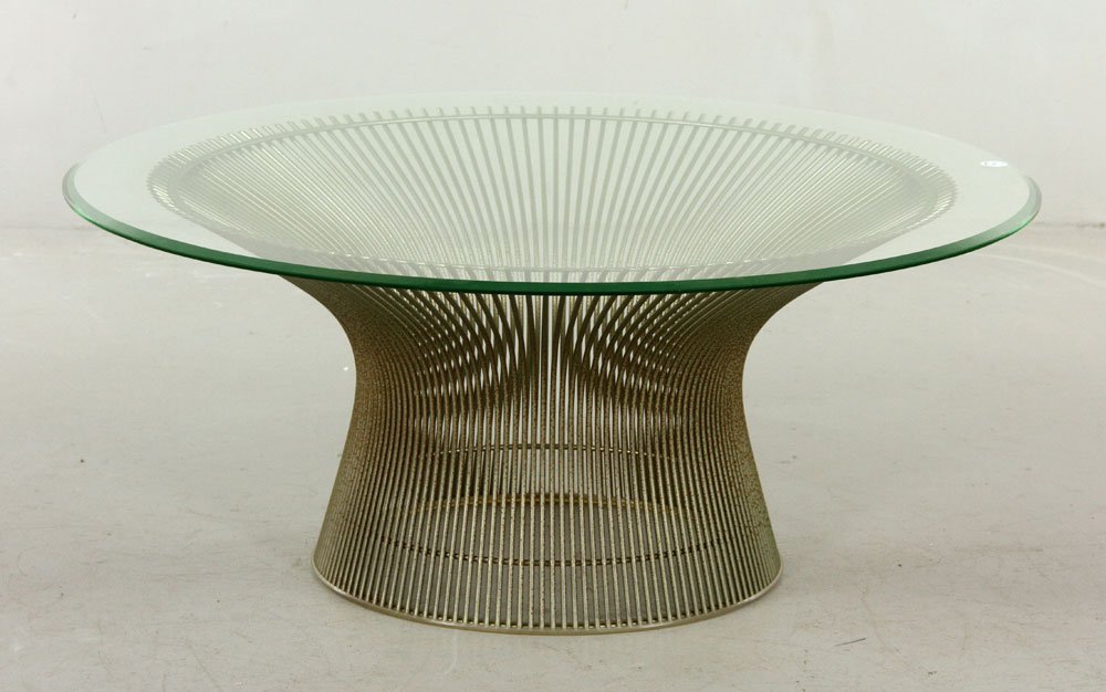 Appraisal: - Platner for Knoll Coffee Table Warren Platner for Knoll