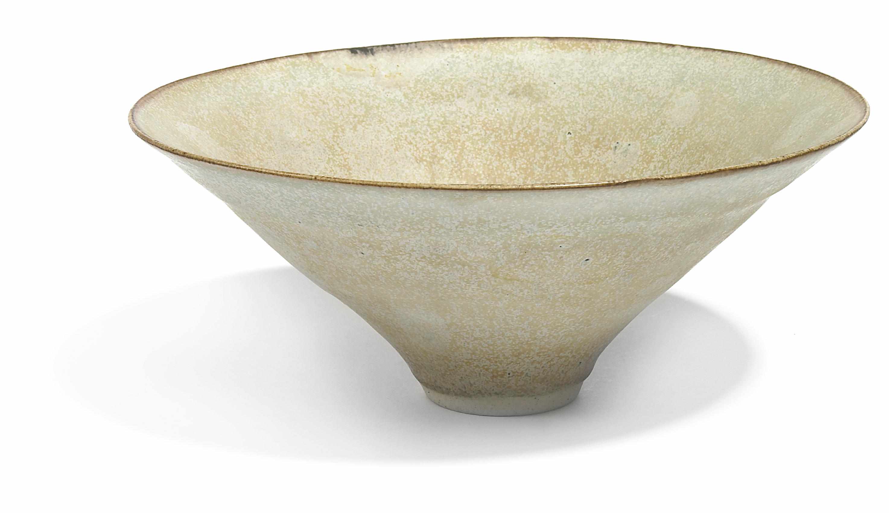 Appraisal: Dame Lucie Rie - bowlglazed stoneware impressed sealheight in cm