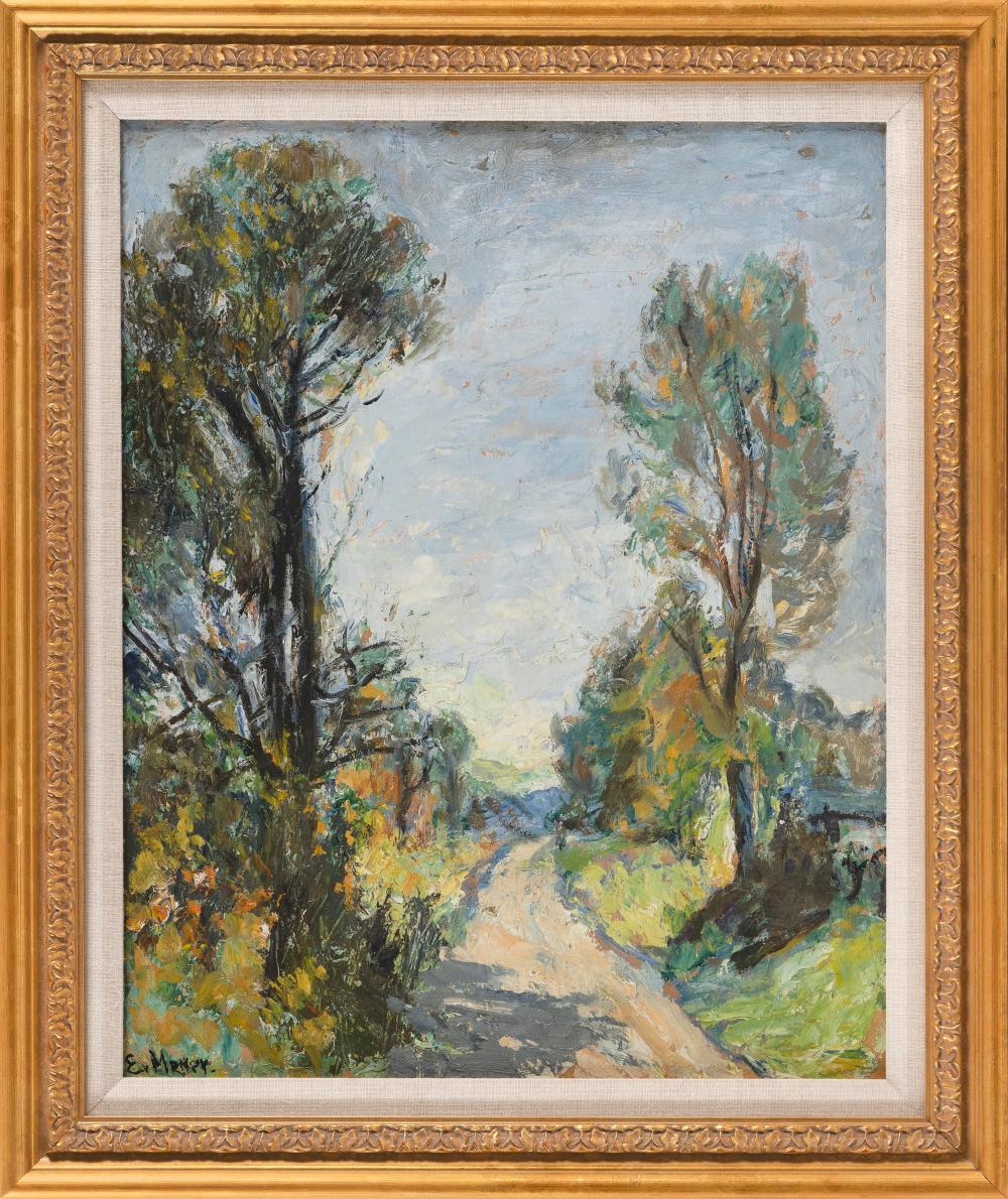 Appraisal: ERNEST FREDERICK MEYER NEW YORK CONNECTICUT - COUNTRY ROAD OIL