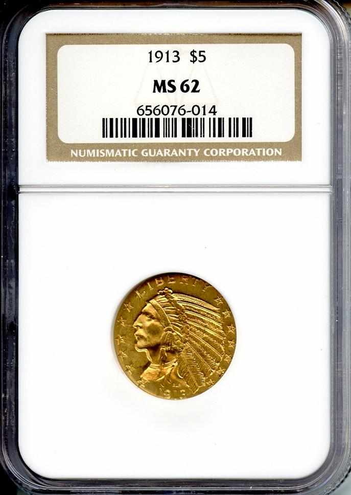 Appraisal: MS PCGS Bright yellow-gold with some reddish tinting on the