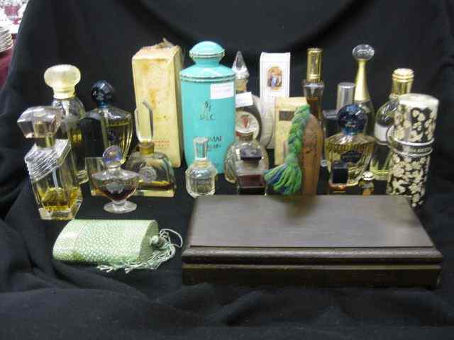 Appraisal: Estate Lot of Perfume Colognes mixed from deco type to