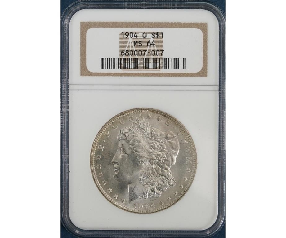 Appraisal: -O Morgan silver dollar M troy ounces