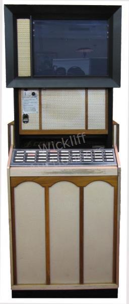 Appraisal: Vintage Scopitone Video Jukebox model number manufactured by Tel-A-Sign Inc