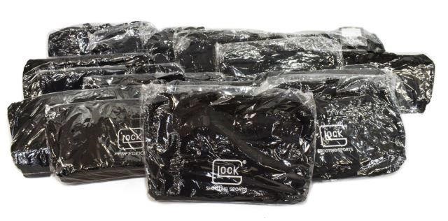 Appraisal: lot of New in packaging Glock zippered range bags for