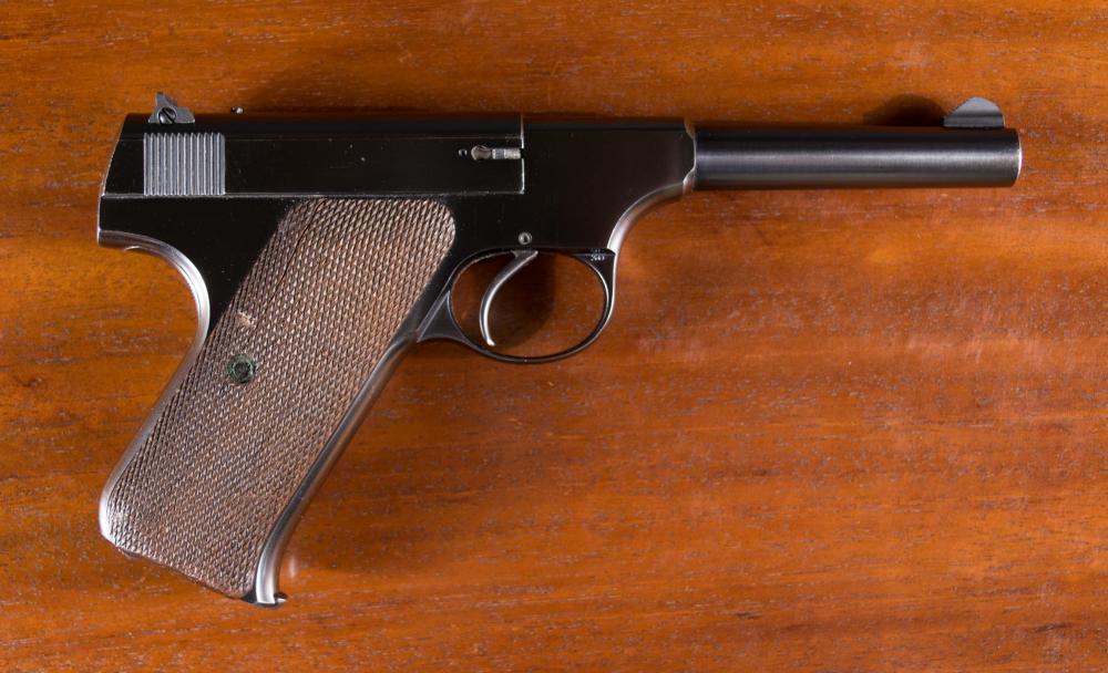 Appraisal: COLT THE WOODSMAN SPORT MODEL SEMI AUTOMATIC PISTOL lr caliber