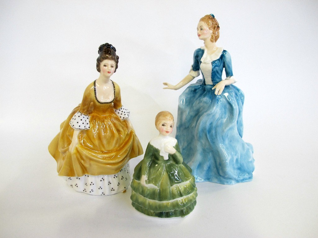 Appraisal: Three Royal Doulton ladies including Yvonne HN Coralie HN and