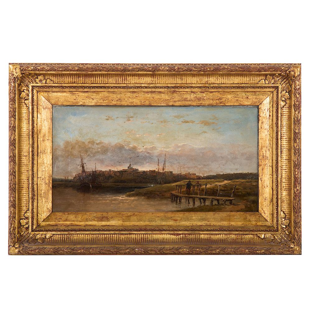 Appraisal: William Pitt Rye Sussex oil on canvas British act -