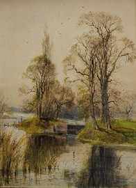 Appraisal: Arthur Willett English - Untitled watercolour signed 'A Willett '