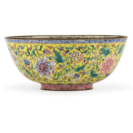 Appraisal: Chinese Enameled Bowl Estimate -