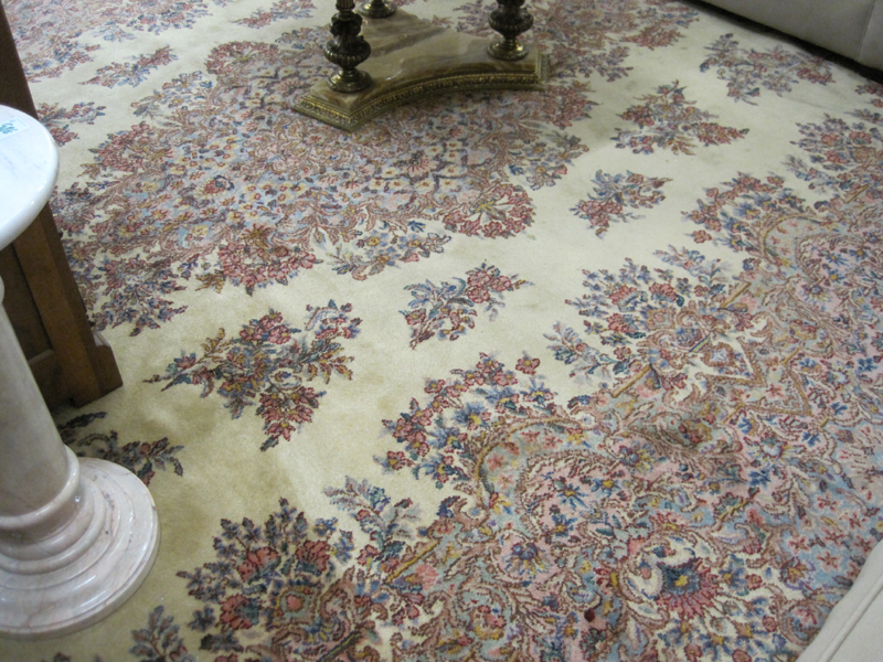 Appraisal: KARASTAN AMERICAN ORIENTAL CARPET Persian Kerman pattern machine loomed no