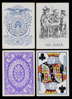 Appraisal: JNo J Levy Playing Cards Grand Street New York ca