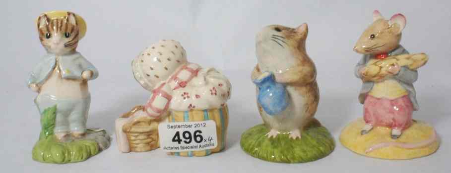 Appraisal: Beswick Beatrix Potter Figures Mr McGregor Mrs Tiggywinkle Washing Tom