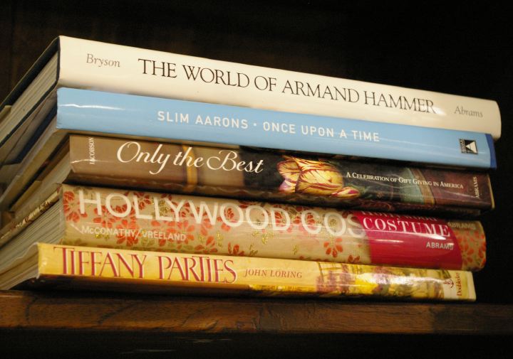 Appraisal: Group of Five Volumes including Hollywood Costumes Tiffany Parties Only