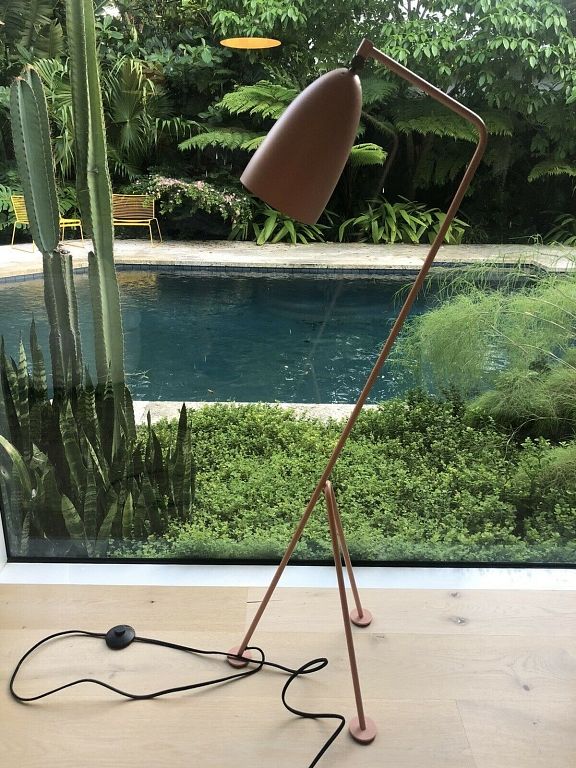 Appraisal: Greta Grossman Grasshopper Lamp Greta Grossman Grasshopper Lamp