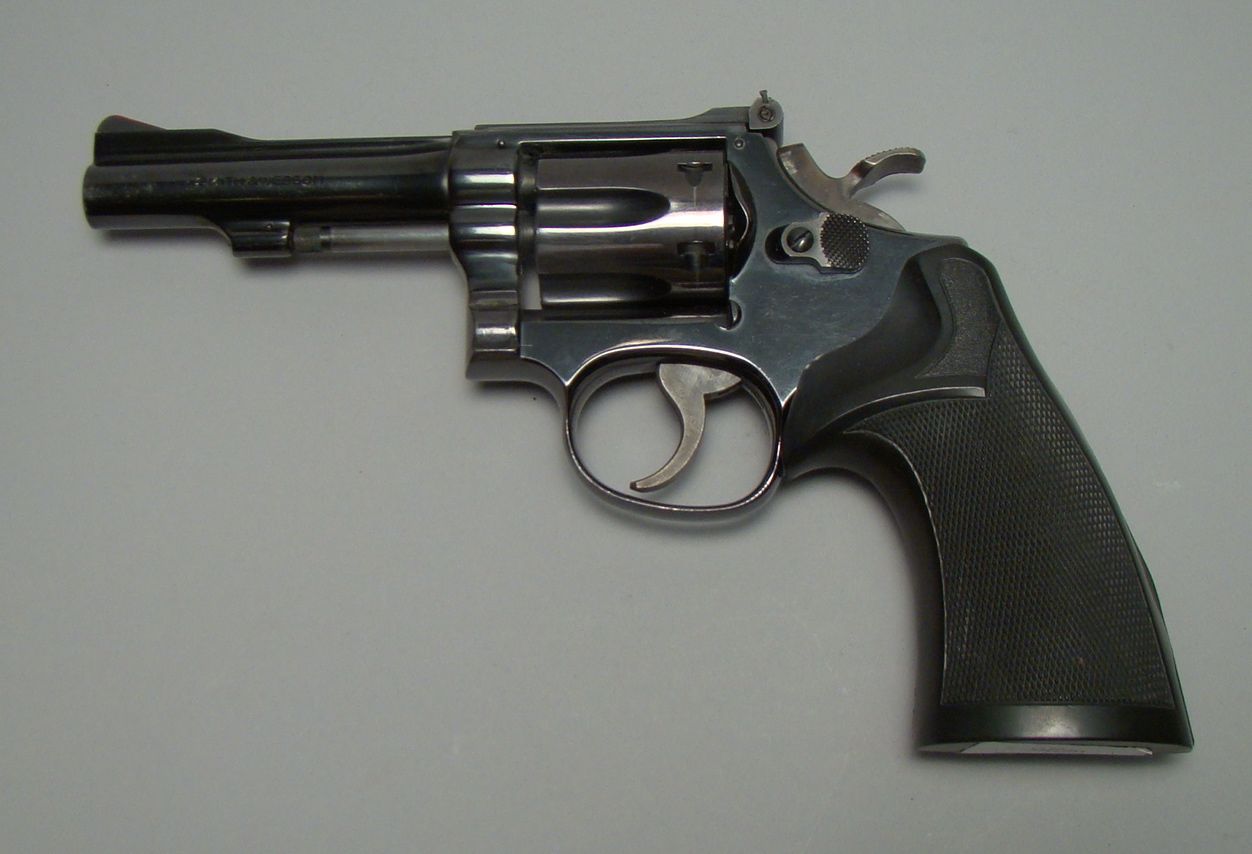 Appraisal: SMITH WESSON K REVOLVER cal Serial Blued finish Minor wear