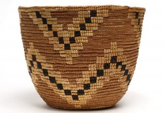 Appraisal: Antique Klickitat Woven Basket Pacific Northwest American Indian or Native