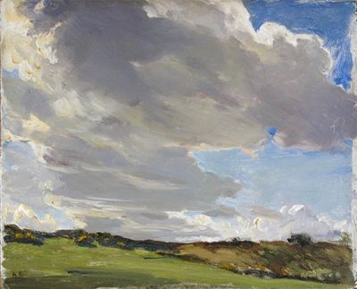 Appraisal: Arthur A Friedensen - Cloud Study Signed with initials also