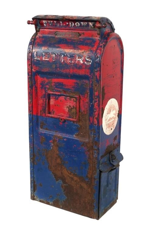 Appraisal: Measures high Heavy and solid iron United States Postal Service