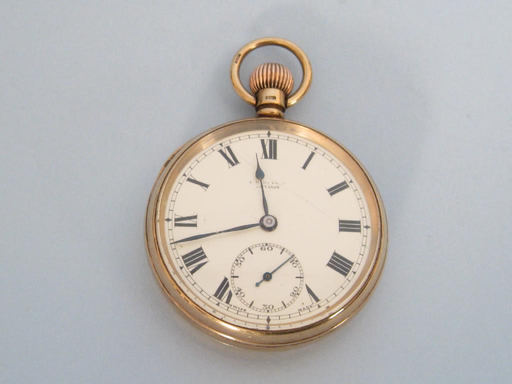 Appraisal: A George VII ct gold cased Pocket Watch the white