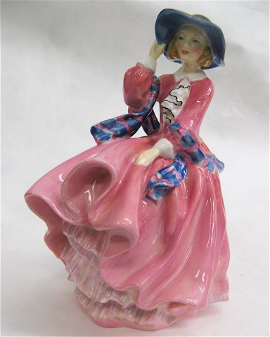 Appraisal: A ROYAL DOULTON PORCELAIN FIGURINE Top O' The Hill HN